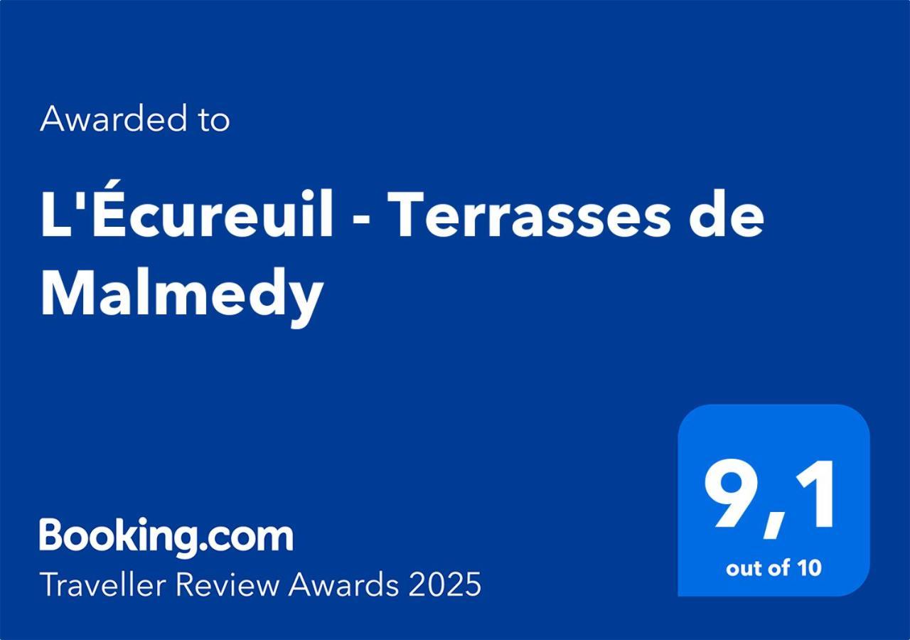 L'Ecureuil - Terrasses De Malmedy Βίλα Εξωτερικό φωτογραφία